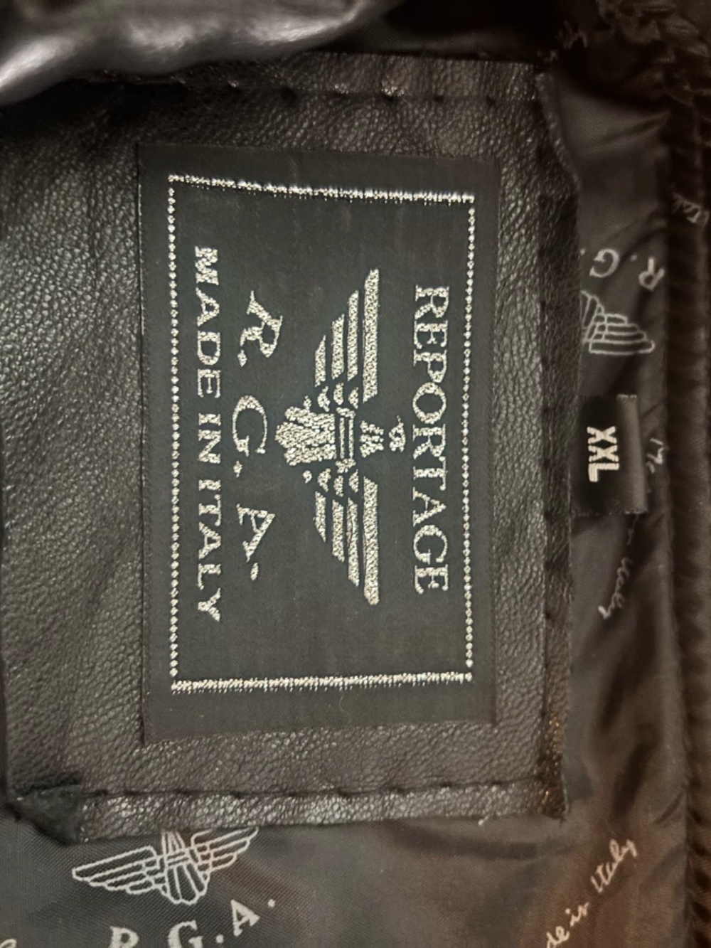 Vintage R.G.A. Leather Jacket - Picture 3 of 3